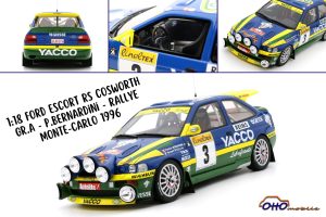 Ford Escort victorieuse au Rallye Monte-Carlo 1996